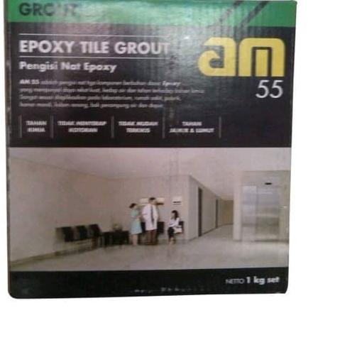 AM 55 EPOXY TILE GROUT - PENGISI NAT EPOXY - GRANITE