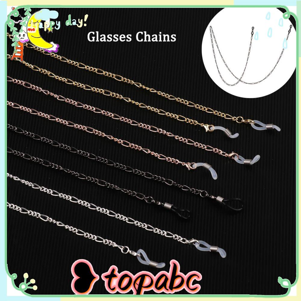 Kalung Rantai Holder Kacamata Bahan Metal Anti slip