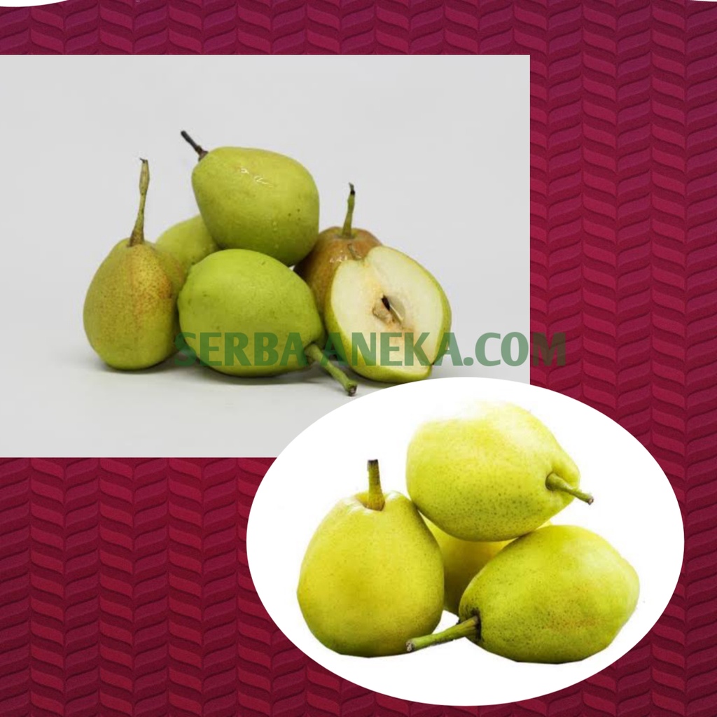 

Buah Pear Xian Lie/ Pear Hijau segar ( harga Per 1 kgm)