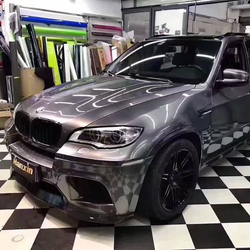 Stiker Skotlet Mobil Dark Grey Candy Lebar 150cm Scotlite Abu Metalik Glossy