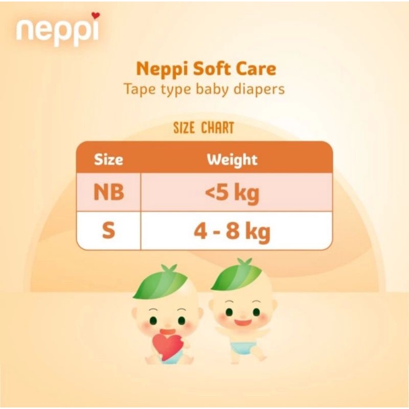 NEPPI Diapers Tape