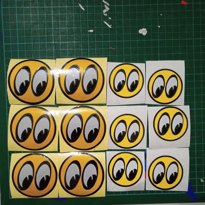 Sticker Cutting MOON EYES