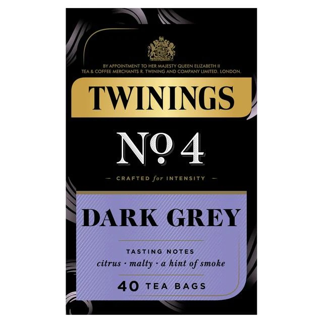 

Twinings Black Tea No.4 Dark Grey Crafter For Intersity 40 x 2 Gram