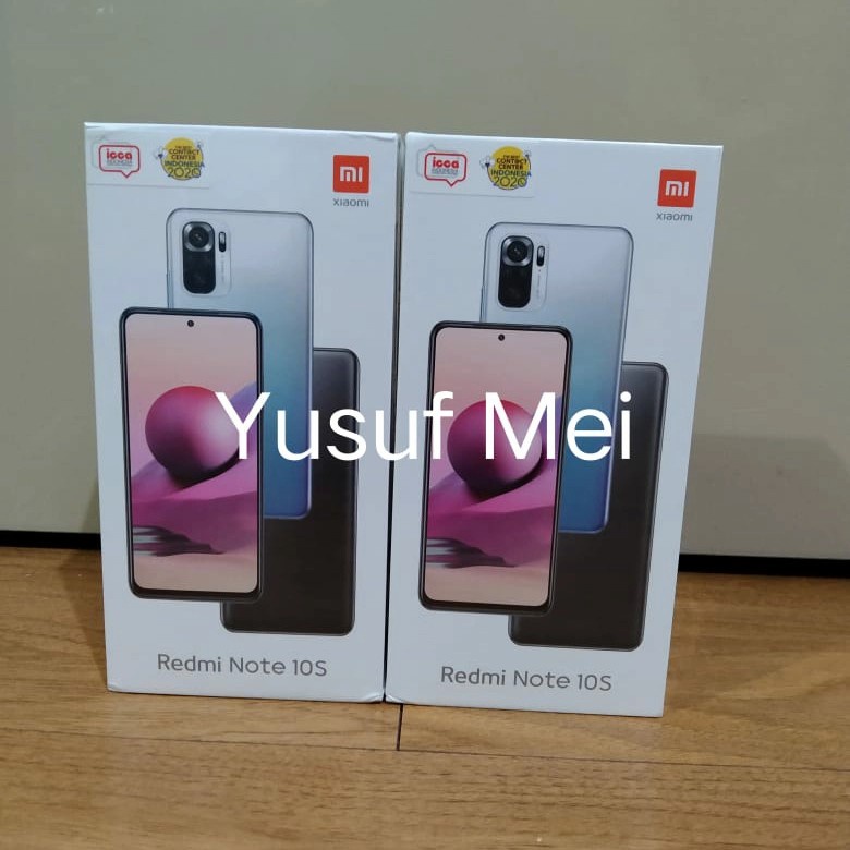 Xiaomi Redmi Note 10s 6/64 GB Garansi Resmi - Biru