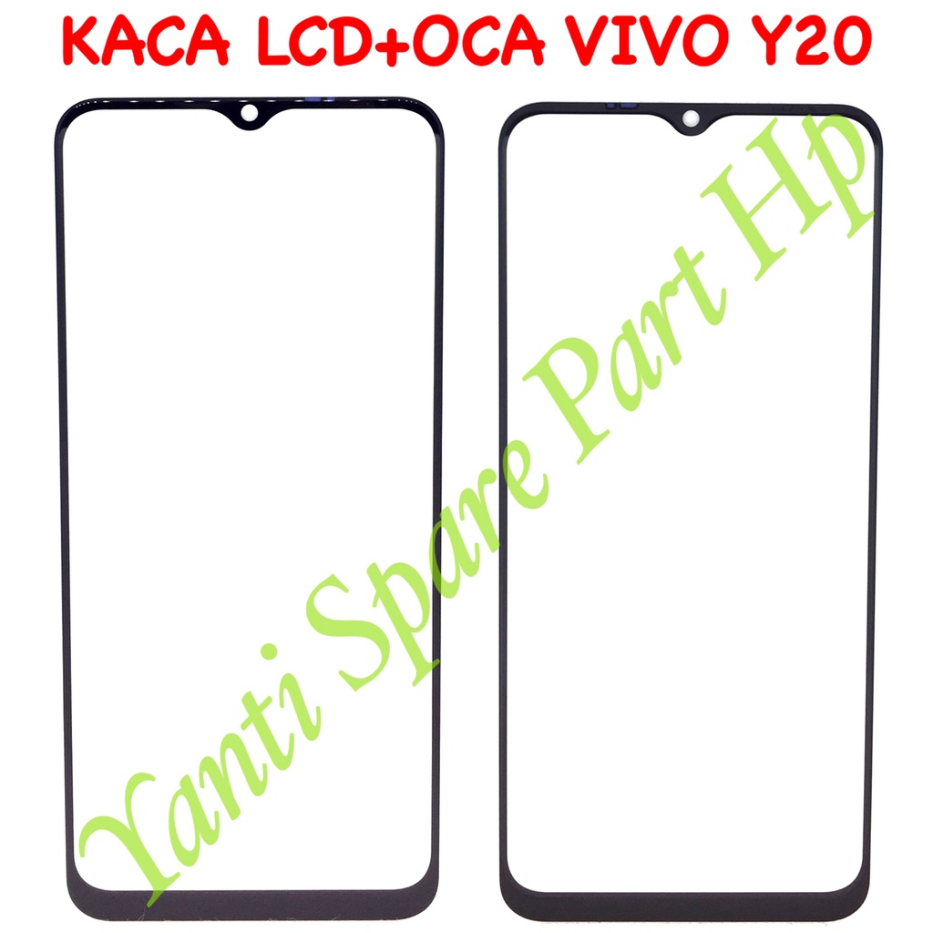 Kaca Lcd Plus Oca Vivo Y12S Y15S Y20 Y20I Y20S Original Terlaris New
