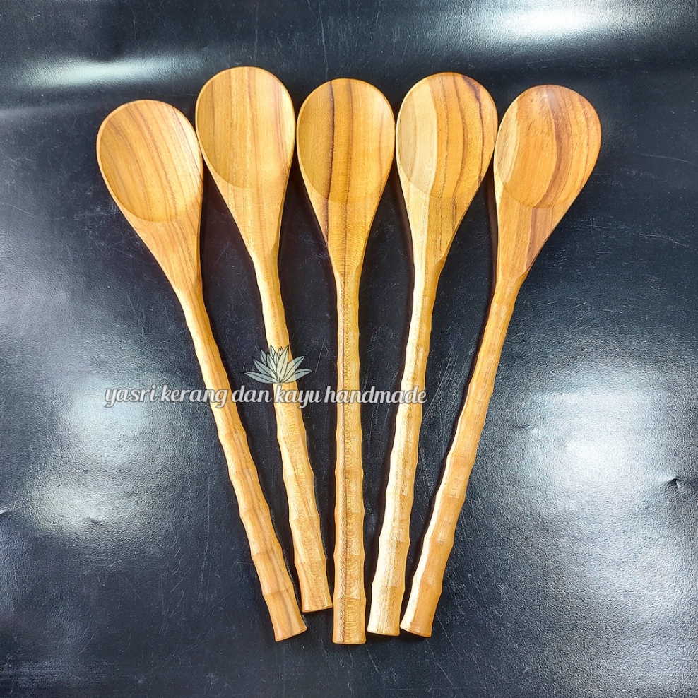 Jual Spatula Kayu Jati Panjang Cm Sutil Kayu Masak Shopee Indonesia