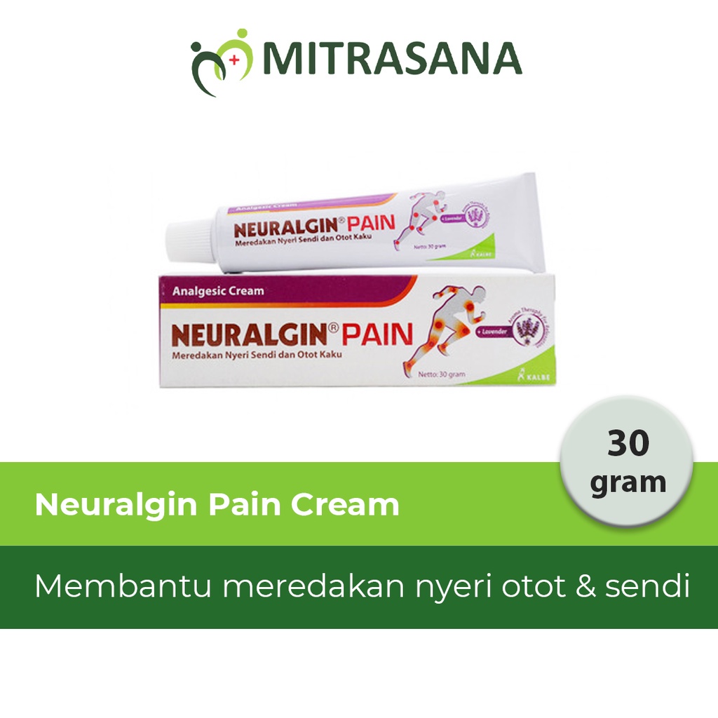 Neuralgin Pain Cream - 30 Gr - Membantu Meredakan Nyeri Otot dan Nyeri Sendi
