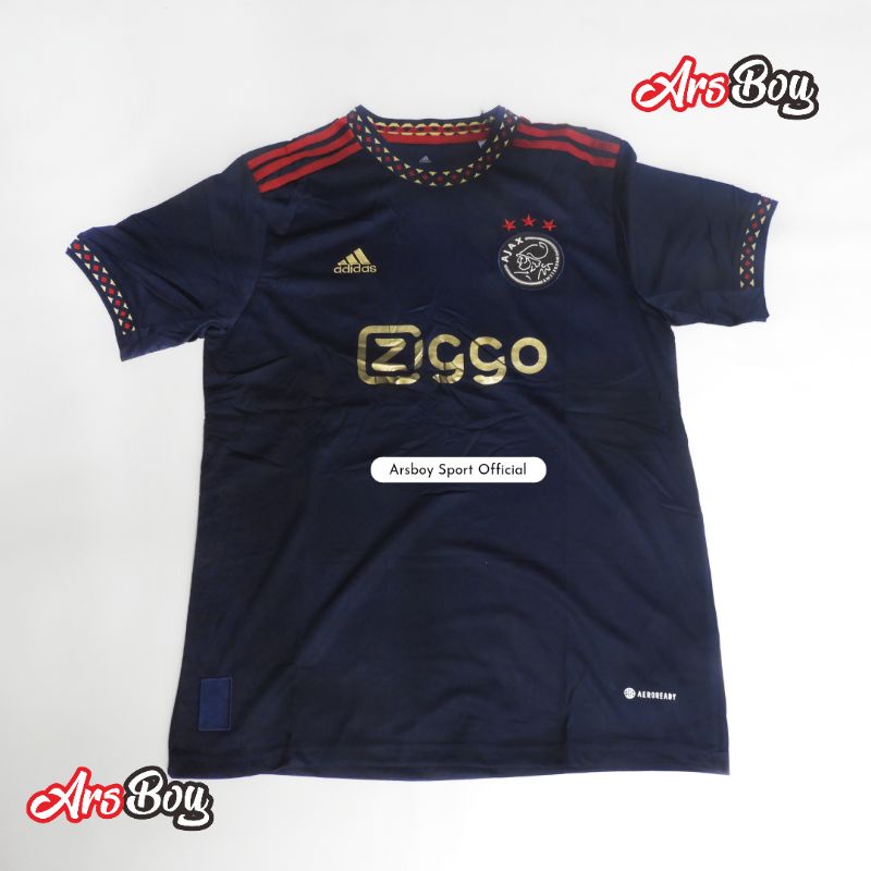 Baju Jersey Bola Ajax Away 2022 2023 Premium Import