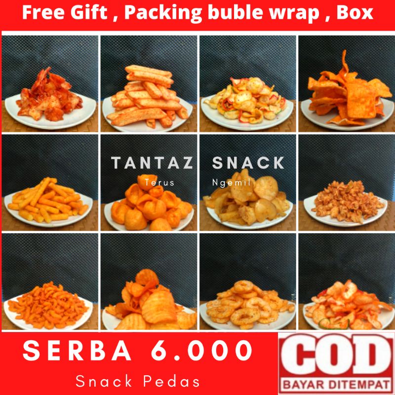 

Snack Pedas Serba 6000(SPS 6) Tantaz Snack