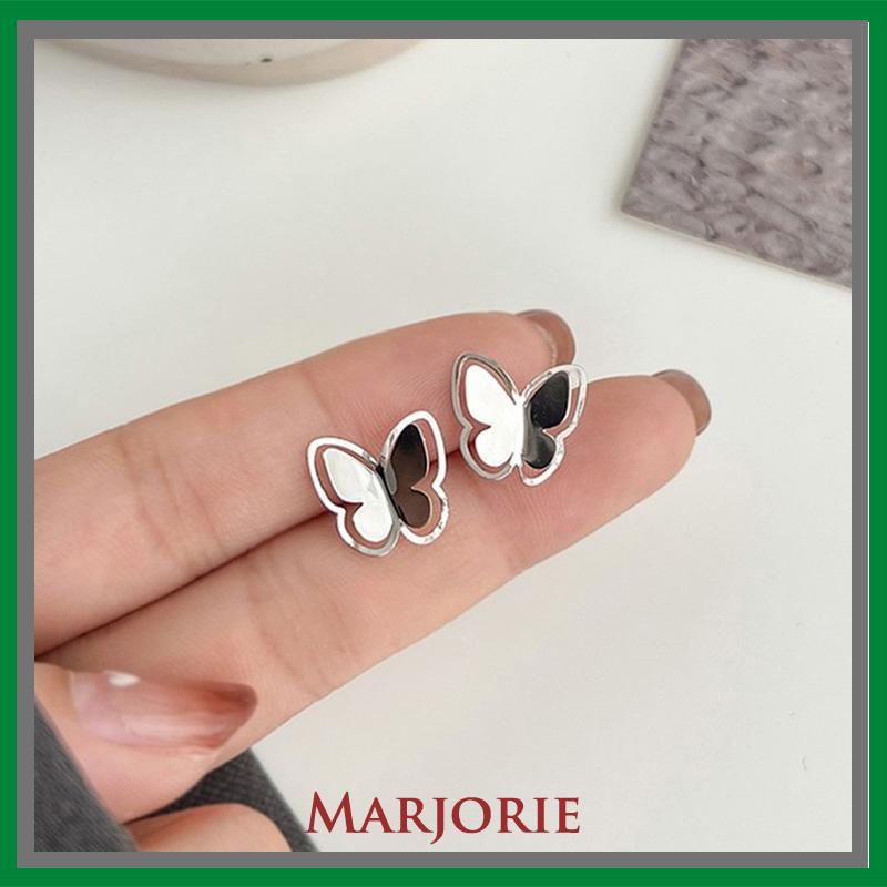 Anting Kupu Korea Untuk Wanita kecil berongga Butterfly Earrings Stud Tusuk Kupu-MJD