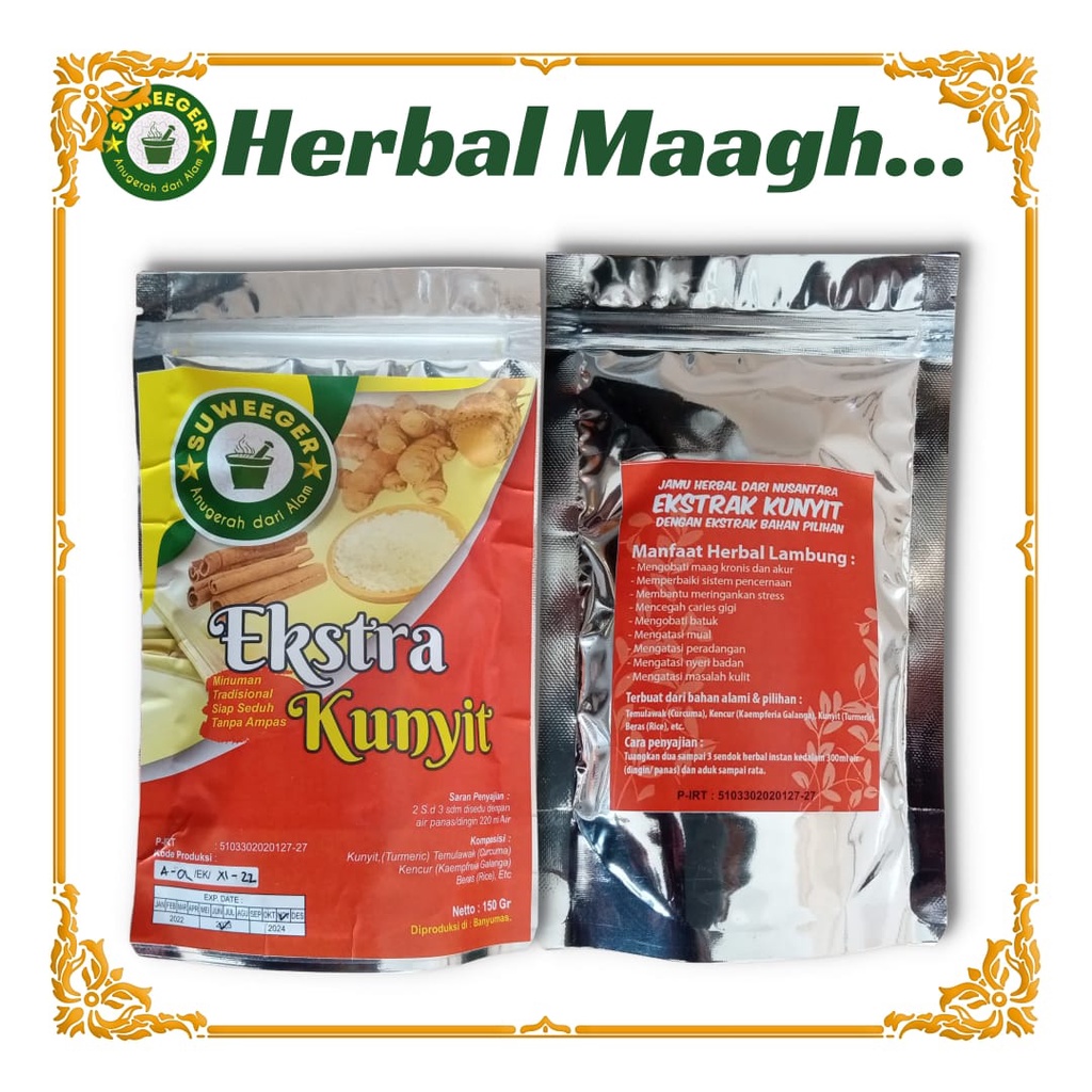 

PROMO [COD] HERBAL MAAG|LAMBUNG EKSTRAK KUNYIT TEMULAWAK INSTAN