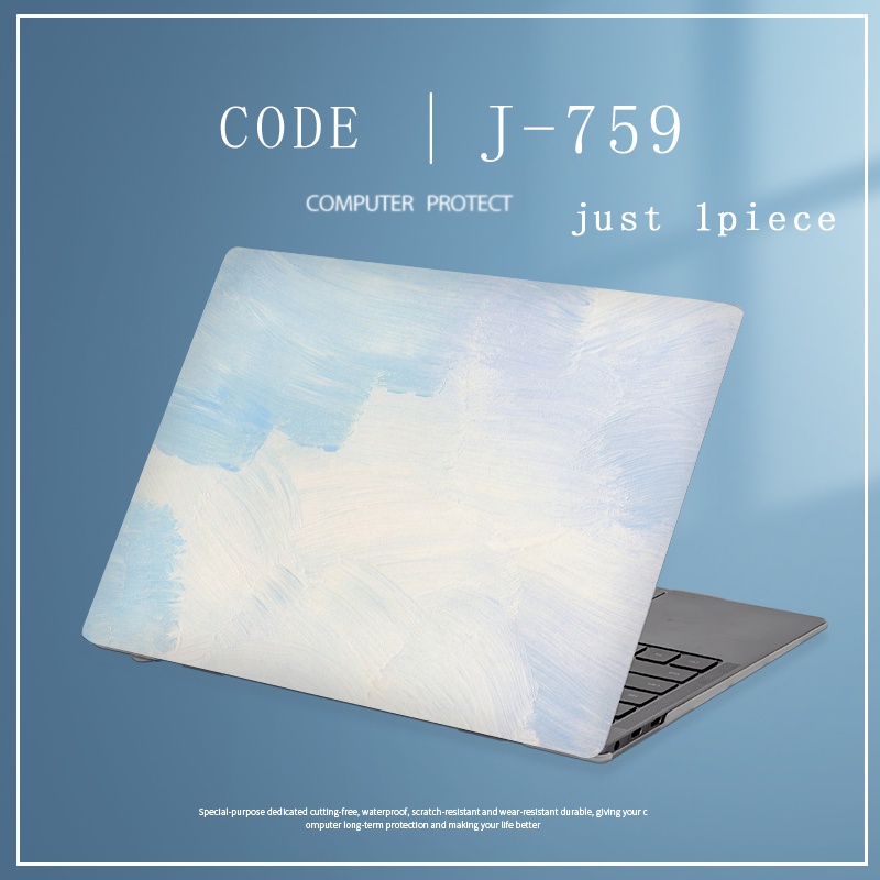 1pc Universal Bebas Potong COD Laptop Decals Colorful Komputer Dekorasi Sticker Kulit Film Untuk ASUS VIVOBOOK 15S M4050I ROG G713Q G513Q E410M E410K Full Cover Sticker