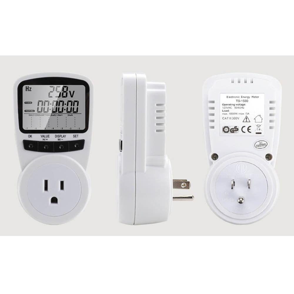 POPULAR Populer Daya Listrik Intelijen Energy Monitor Smart Power Socket Plug Power Meter