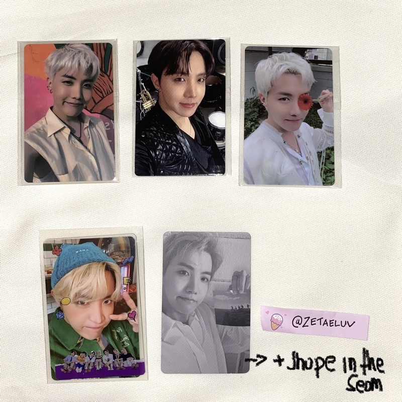 Official Jhope Lucky Draw LD Butter RPC Decokit Proof Mots Route