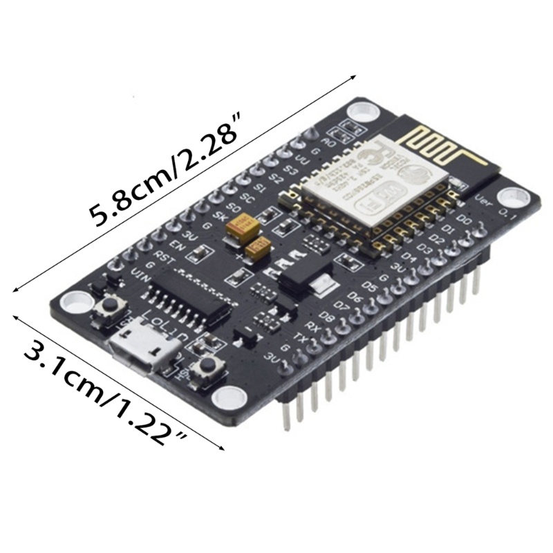 Btsg 1PC ESP8266 NodeMCU V3 Papan Pengembangan WiFi Modul Serial Sumber Terbuka Berfungsi Bagus Untuk Arduino- IDE/Micropython