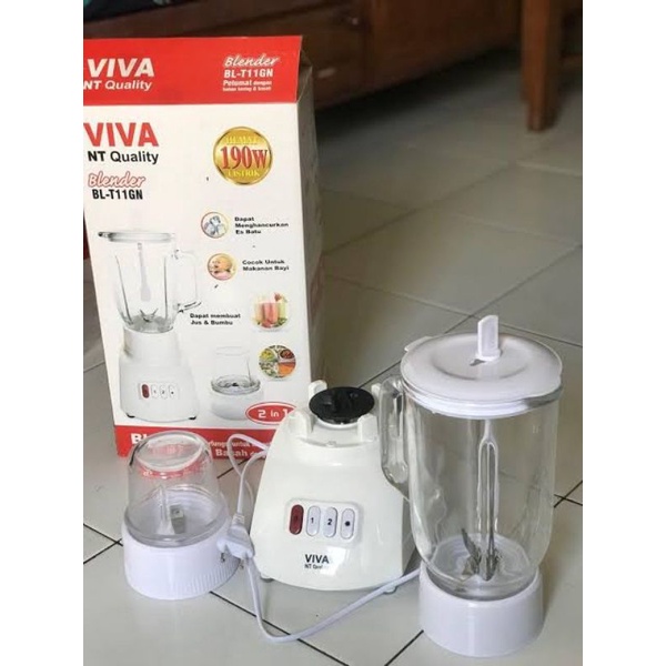 blender viva NT quality blender 2in1 gelas kaca blender 1liter blender murah blender serbaguna