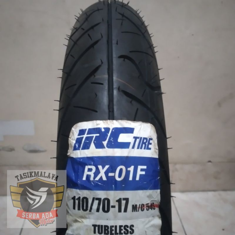 BAN LUAR IRC 110/70-17 RX-01F TUBELESS