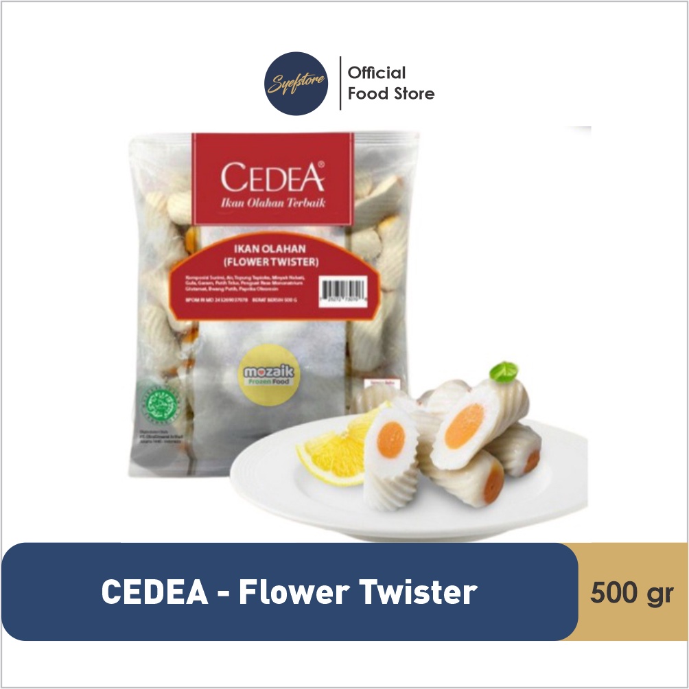 

CEDEA FLOWER TWISTER 500 gr (KHUSU KURIR)