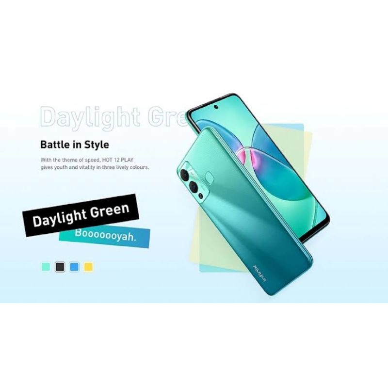Infinix Hot 12 Play 4/128 New Garansi Resmi