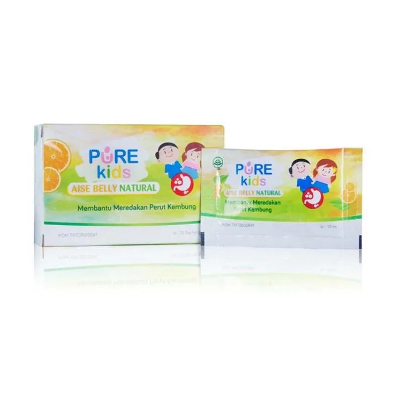 Pure Kids Aise Belly Natural-Sachet isi 10