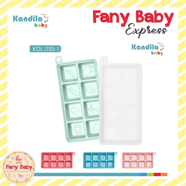 KANDILA BABY VEGGIE SILICONE ICE TRAY / KDL035-1