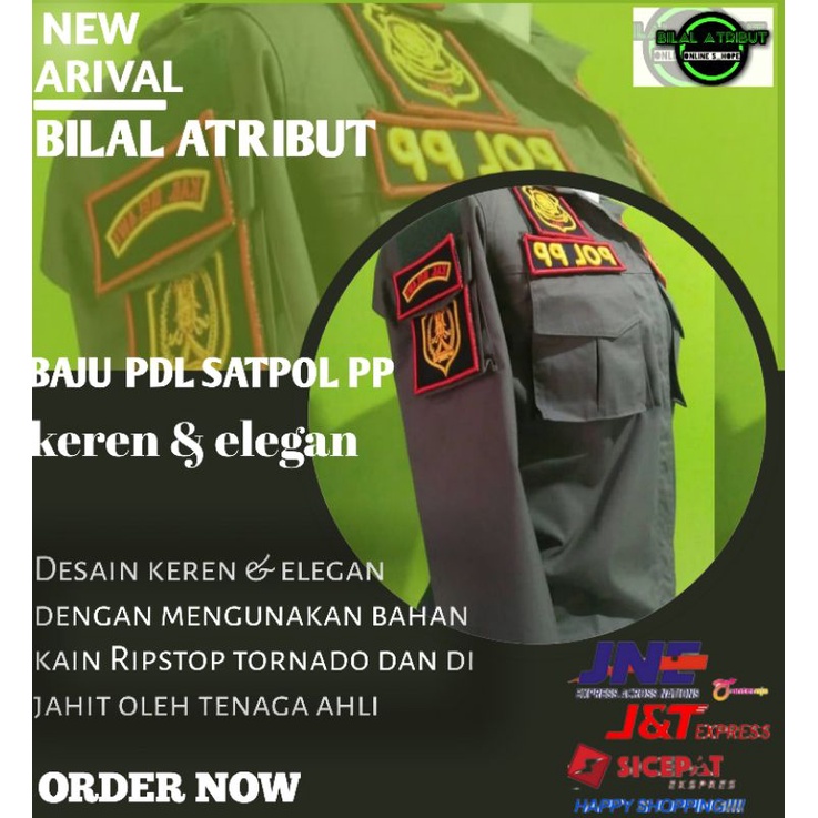 baju pdl NKRI satpol PP seragam pol PP pdl terbaru