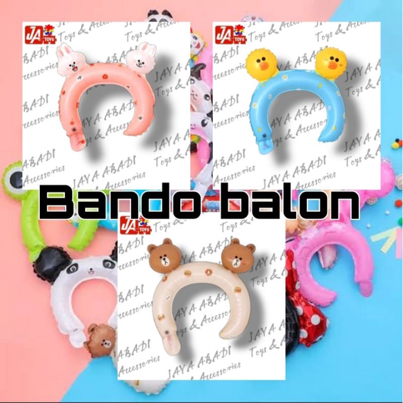 BANDO BALON KARAKTER MURAH MERIAH UNTUK ULTAH