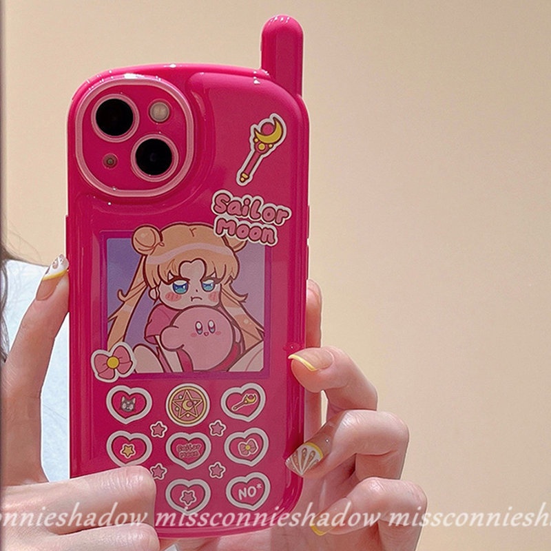 Soft Case Desain Kartun Anime Sailor Moon Gaya Jepang Retro Untuk iPhone 7 8 Plus 11 12 13 Pro MAX XR X XS MAX