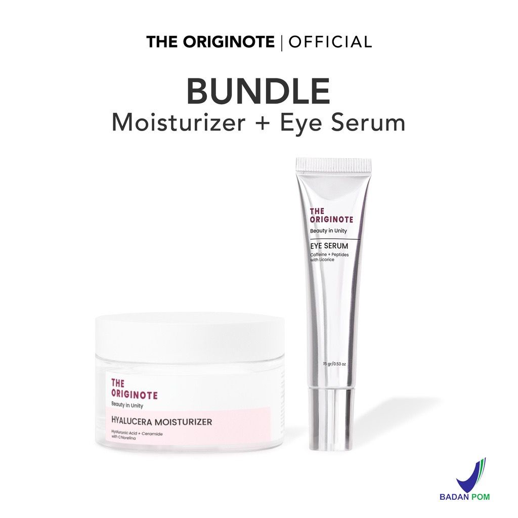 THE ORIGINOTE BUNDLE 2pcs Hyalucera Moisturizer + Eye Serum