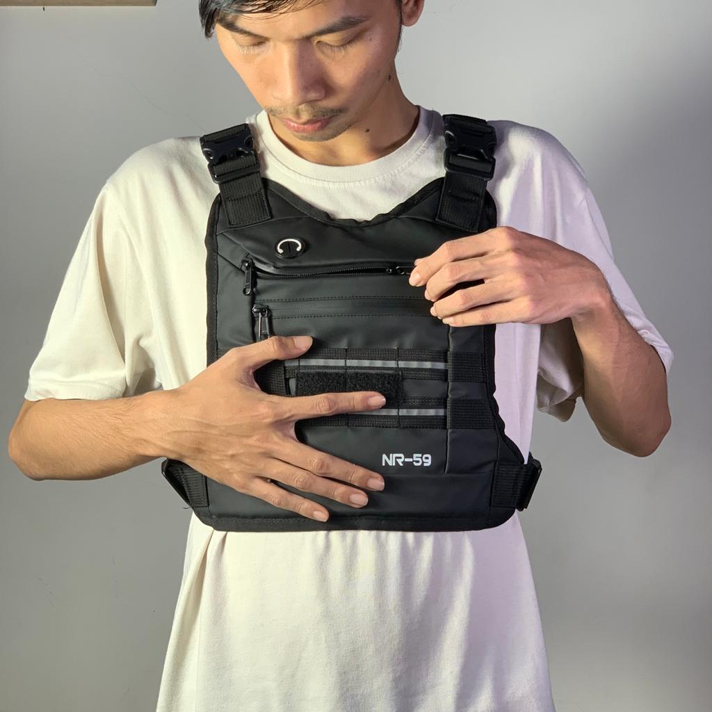 TAS DADA PRIA TACTICAL / TAS DADA TACTICAL / TAS DADA PRIA ANTI AIR / CHEST BAG / TAS DADA ARMY / TAS DADA PRIA / TAS DADA PRIA WATERPROOF ORIGINAL NR-59