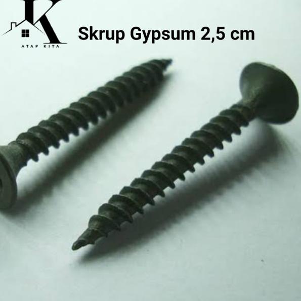Skrup Gypsum / Screw Gypsum 6x1 inch / Skrup Papan 1000 pcs