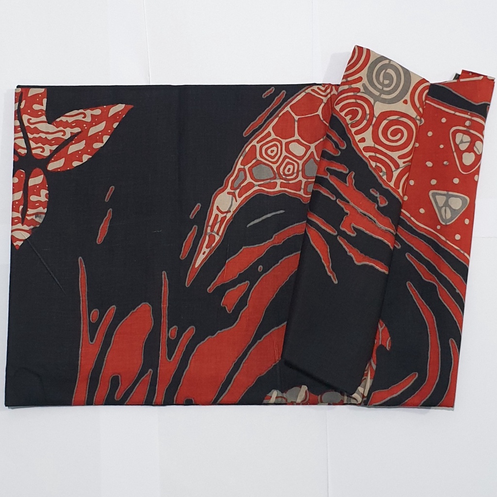 Kain Bahan Baju Batik Sragen Abstrak - 5 / Kain Panjang Batik Sragenan