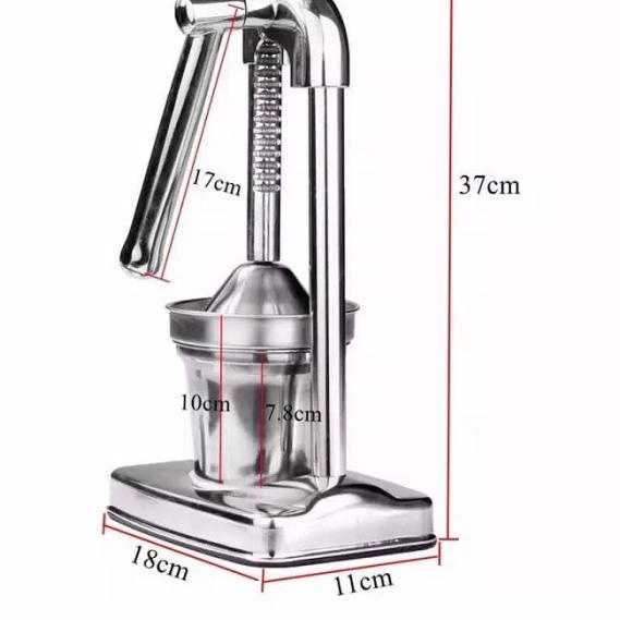 Peresan jeruk manual, press hand juicer , henjuser stainless