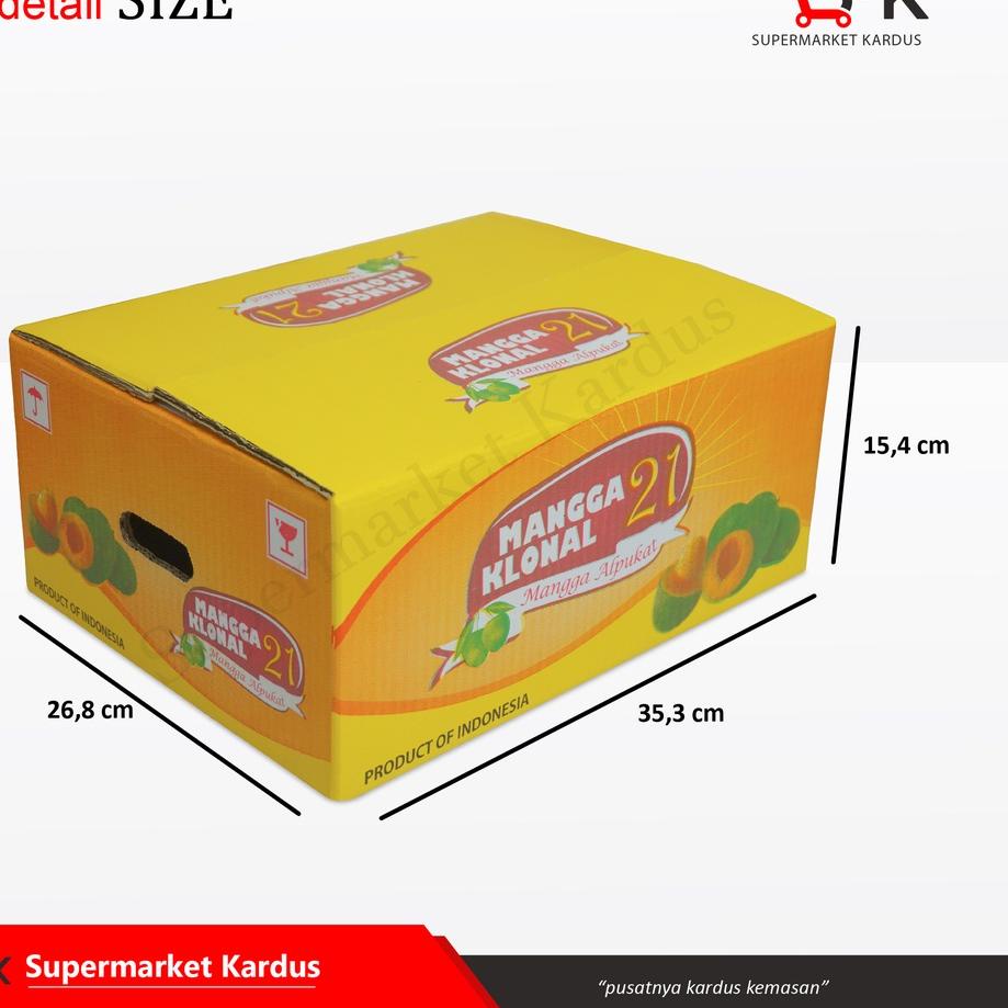 

ン Kardus Mangga Isi 12 (5 kg) Set Sekat | klonal 21 | Mangga Alpukat ➥