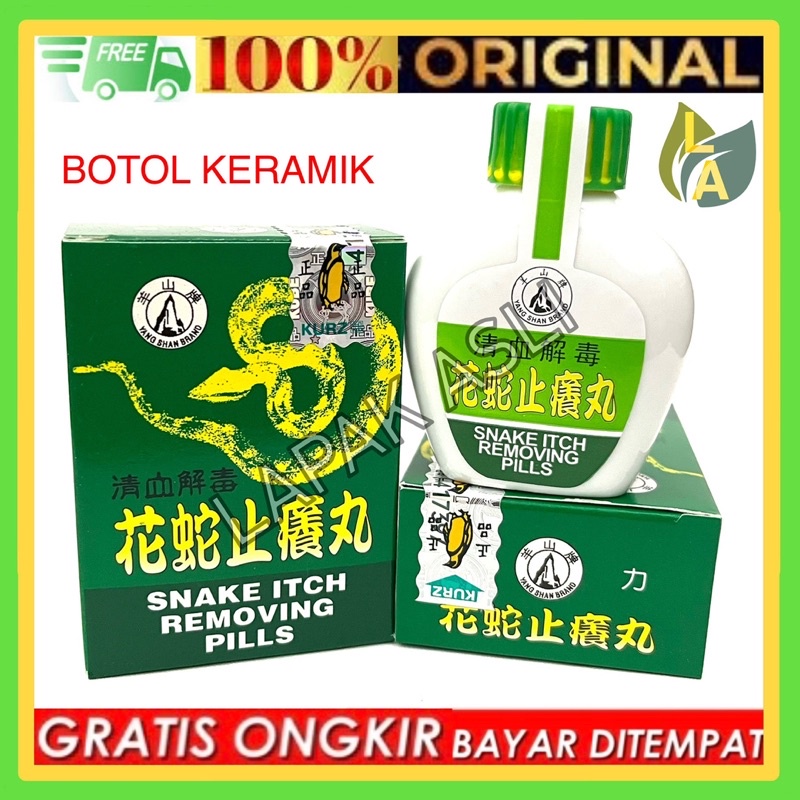 Snake Itch Removing Pills - Obat Kulit Gatal &amp; Alergi