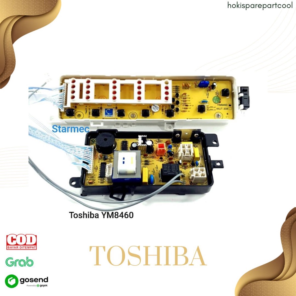 MODUL PCB MESIN CUCI TOSHIBA AW-8300S AW-7450 AW-8400S AW-8570SN AW-7460E