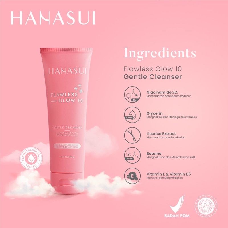 [Satuan] Skincare Hanasui Flawless Glow