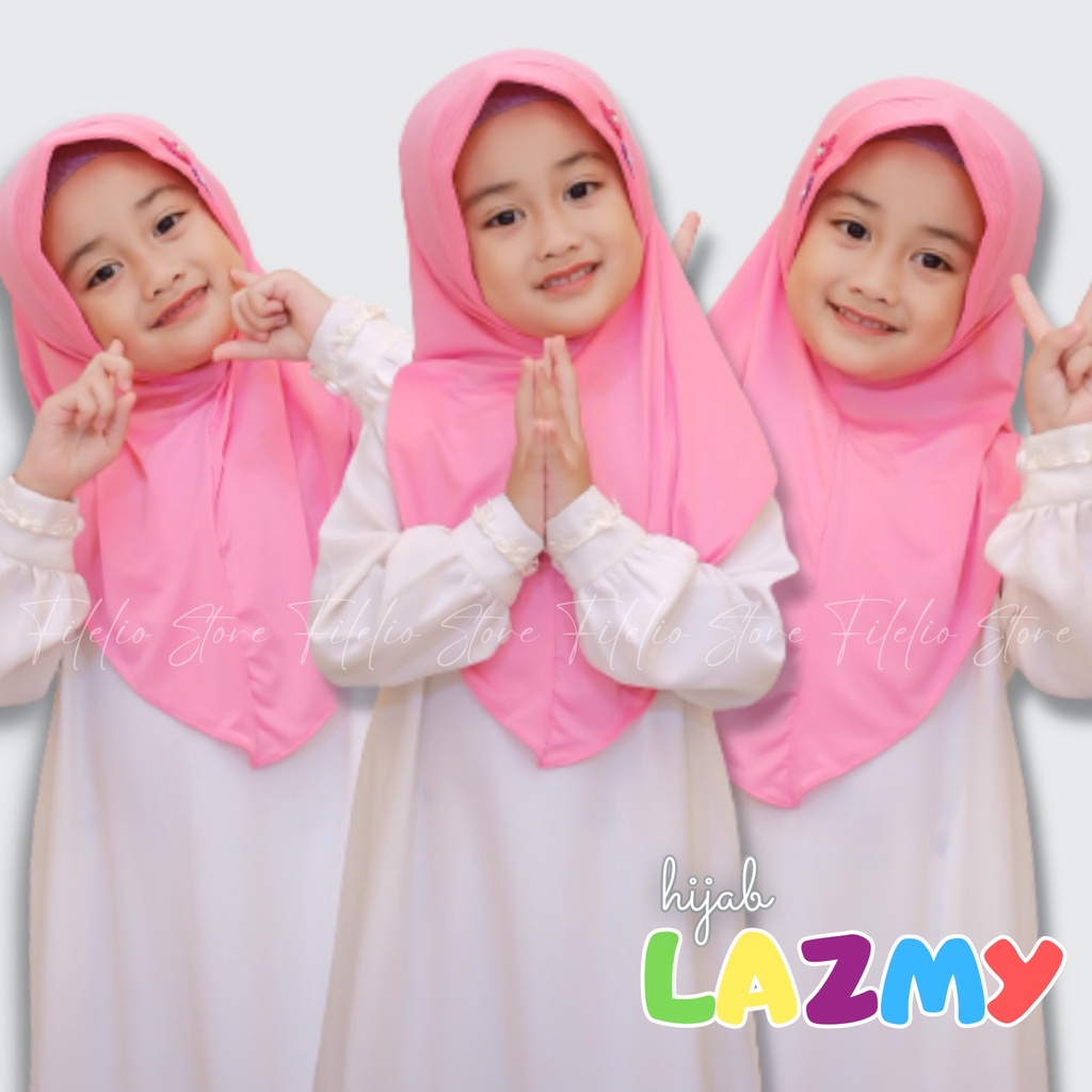 kerudung anak murah Lazmy / Hijab Anak Murah / Jilbab Anak Lucu / Jilbab Hijab Anak Bayi Perempuan