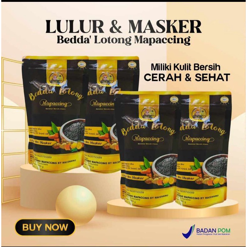 lulur mapaccing / bedda lotong mapaccing