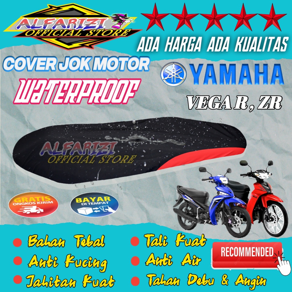 Kain Sarung Bungkus Jok  Cover Jok Motor VEGA R/ ZR. CRYPTON. JUPITER Z/ Z1 / Penutup Jok / Anti Air