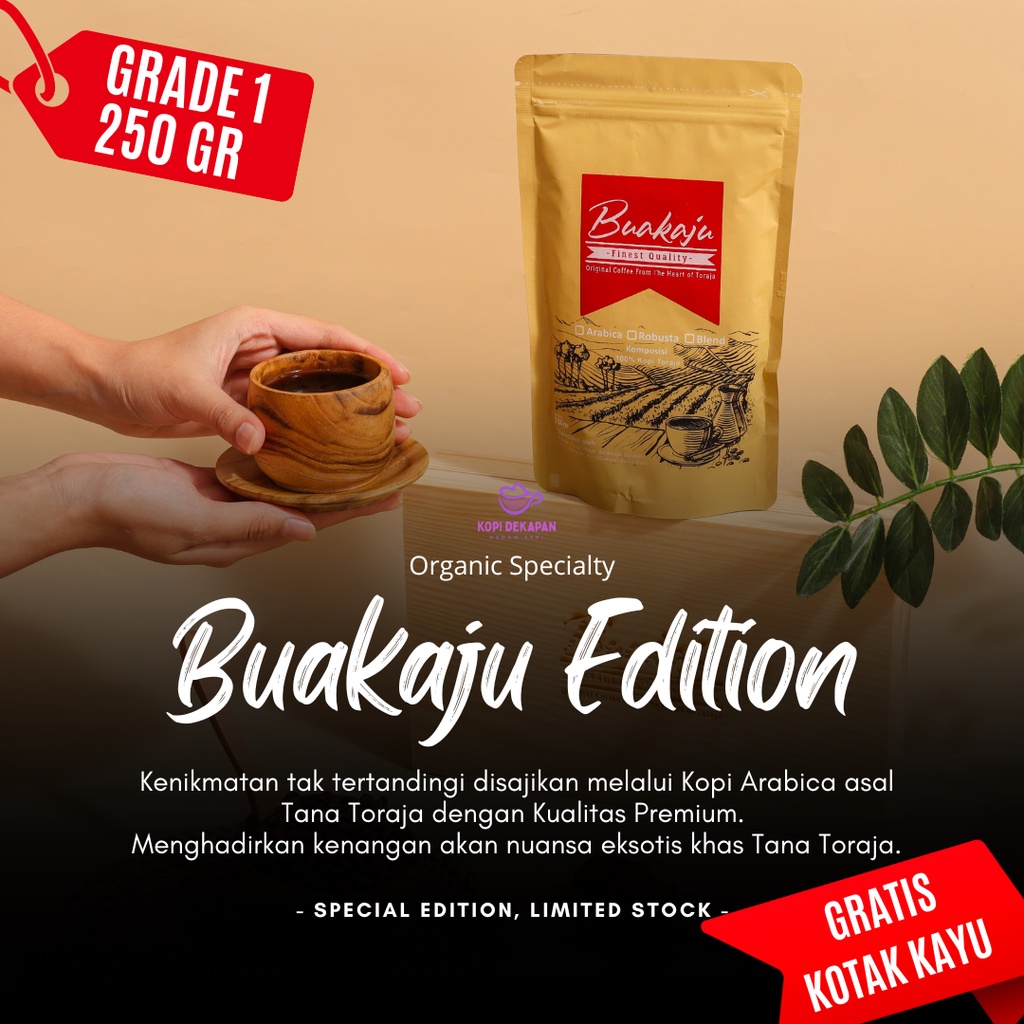 

Buakaju Edition - Kopi Arabika Toraja Premium Rantekarua