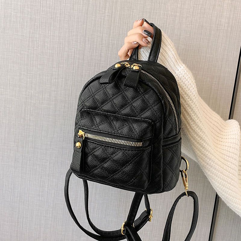 ■◘Seraser Mini Ransel Wanita 2022 Fashion Baru Gaya Barat All-Match Belah Ketupat Messenger Bag All-Match Tas Tangan Nilai Tinggi