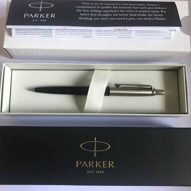 

BISA COD Pulpen Parker Jotter SPC Ballpoint Black Crome Trim /ALAT TULIS AESTHETIC/ALAT TULIS SEKOLAH/ALAT TULIS SET/ALAT TULIS LENGKAP/ALAT TULIS ANAK/ALAT TULIS LUCU