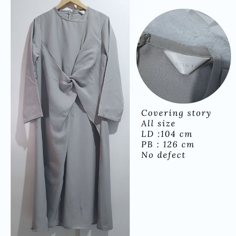 gamis dress askalabel covering story preloved