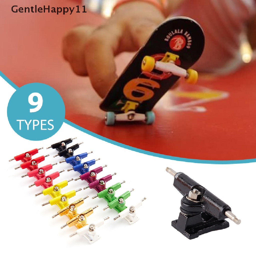 Gentlehappy Truk Dengan Alat Untuk Aksesori Deck Skateboard Fingerboard 32.5mm id
