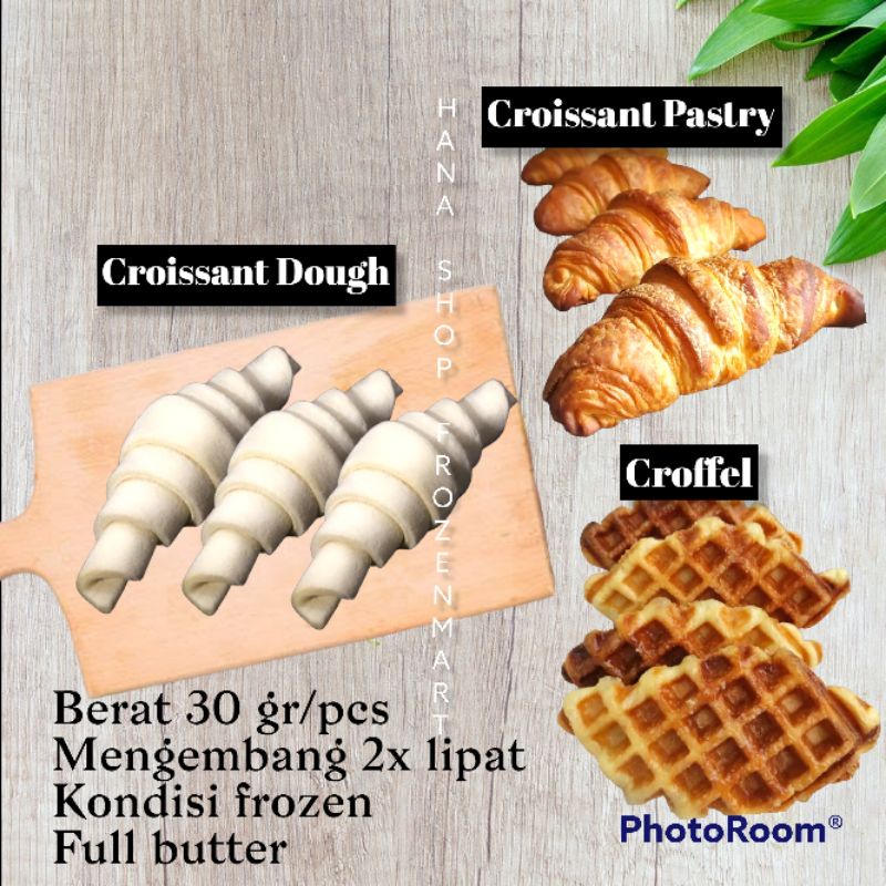 

Frozen Croissant Dough 15 pcs Crofel Dough Crofle