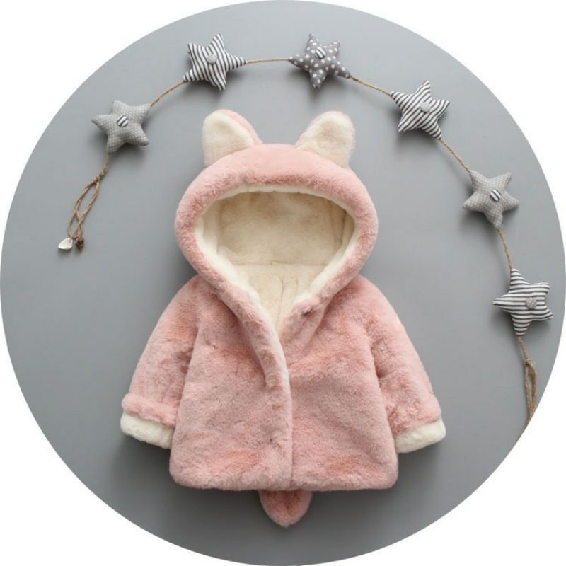 Jaket Bulu Bayi Import Pria Wanita