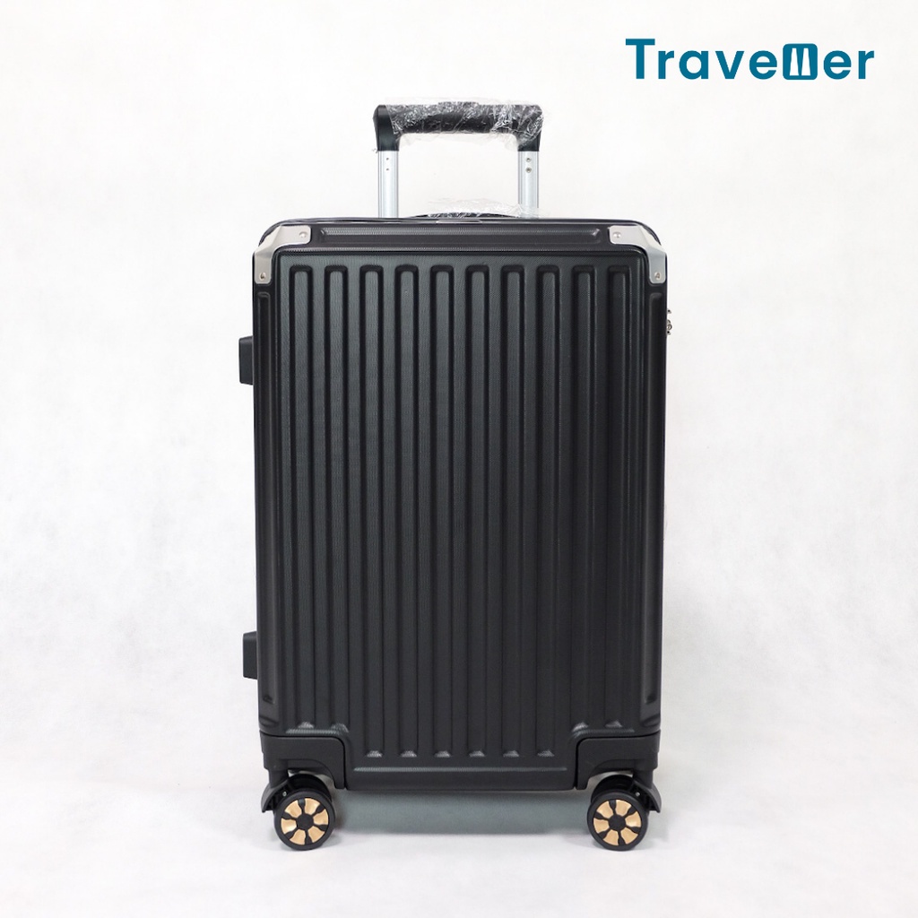 KOPER TRAVEL CROSS 022-B UKURAN 24 INCH RODA PUTAR 360 KOPER PREMIUM KUNCI TSA