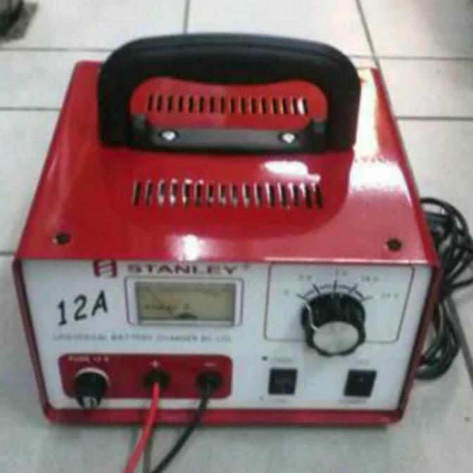 Battery charger accu mobil 12 A - alat cas accu 12 A - mesin cas aki