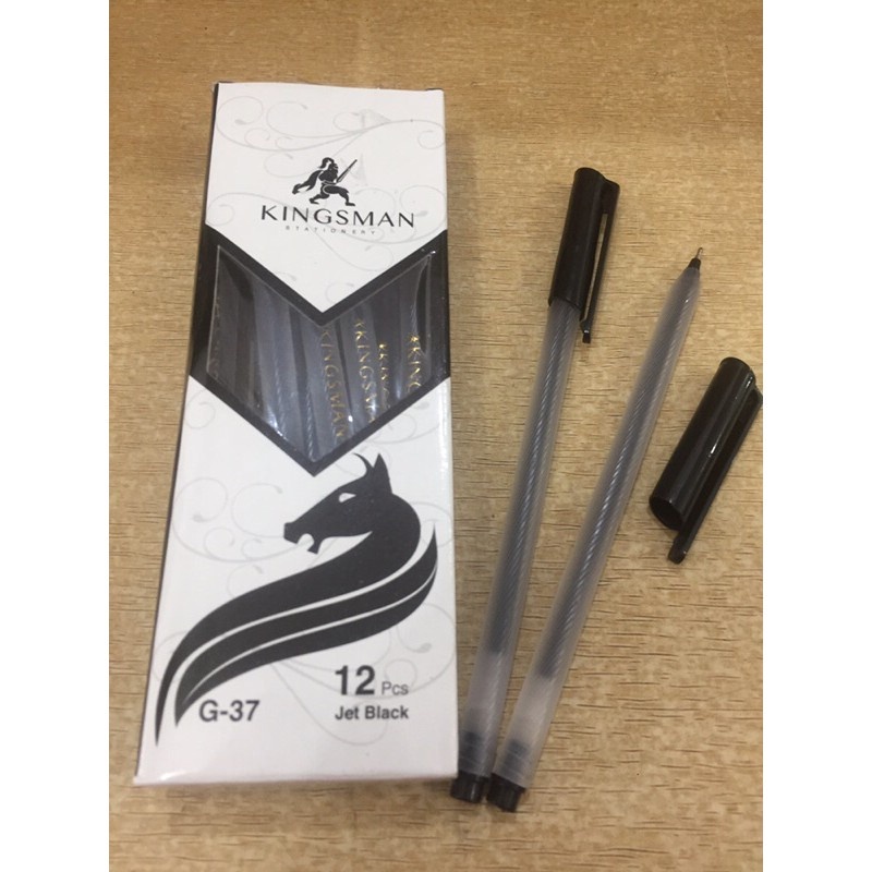 PULPEN GEL MOTIF KINGSMAN PER PACK TINTA 0,5MM